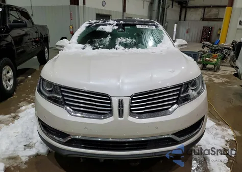 2017 Lincoln Mkx Reserve z USA, uszkodzony, nr VIN 2LMPJ8LR5HBL24382